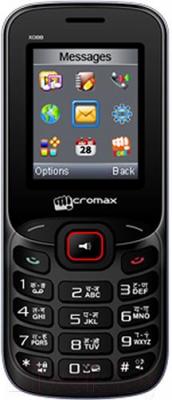 Мобильный телефон Micromax X088 (черно-красный)