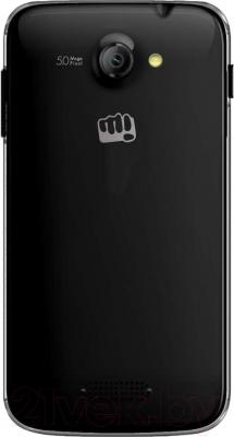 Смартфон Micromax Canvas Unite A092 (черный) - вид сзади