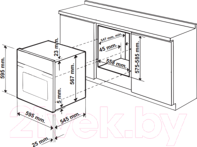 Электрический духовой шкаф Hotpoint 7OFD 610 (CH) RU/HA