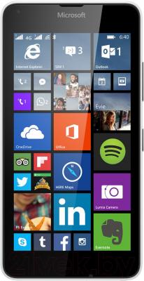 Смартфон Microsoft Lumia 640 XL Dual (белый) - общий вид