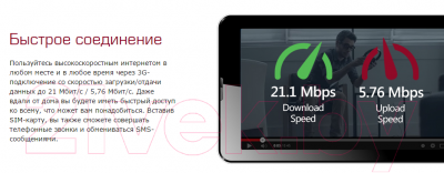 Планшет Prestigio MultiPad Wize 3037 4GB 3G (PMT3037_3G_B) 