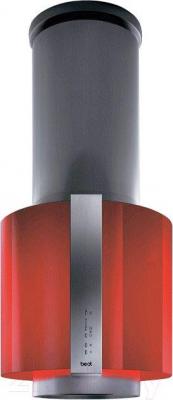 Вытяжка коробчатая Best Salina 50 (нержавеющая сталь - красный) - общий вид