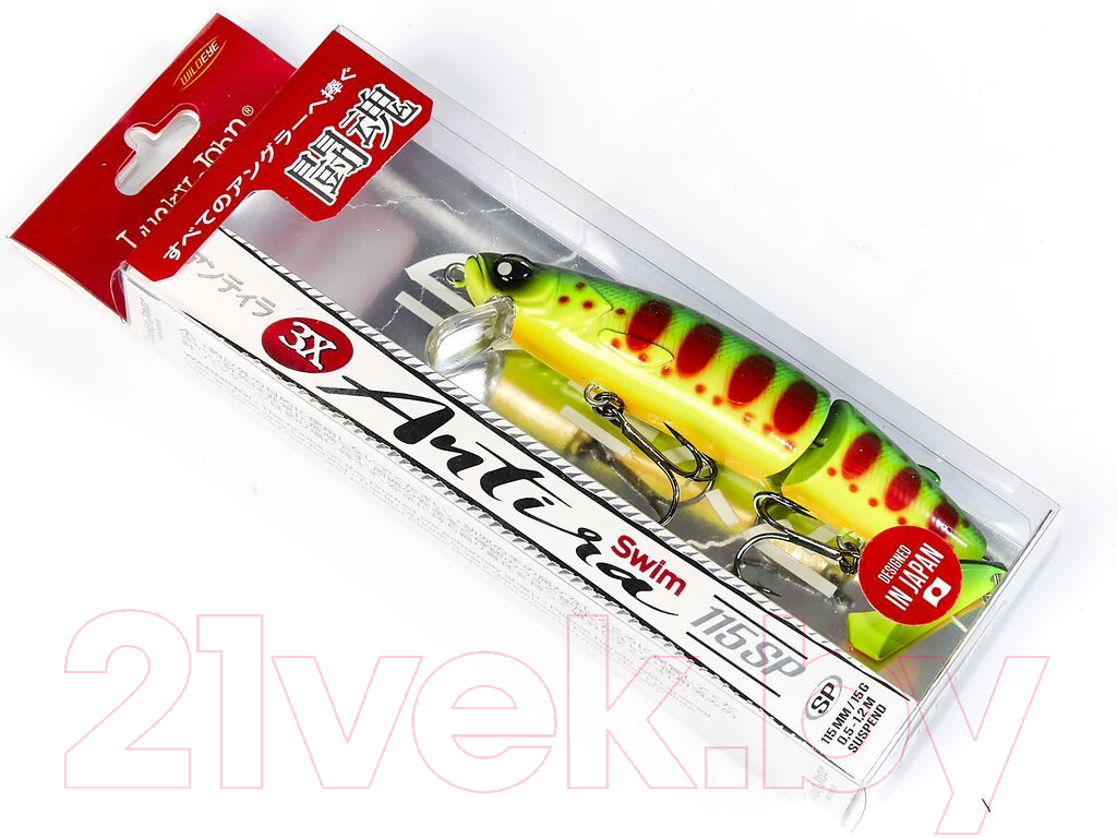 Воблер Lucky John Pro Series Antira Swim 115 SP 11.50/201 / ANT115SP-201 — фото 3