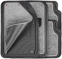 Комплект ковриков для авто Autoprofi TER-420 BK/GY - 
