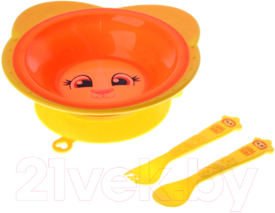 Набор посуды для кормления Mum&Baby Львенок Лео / 3954340