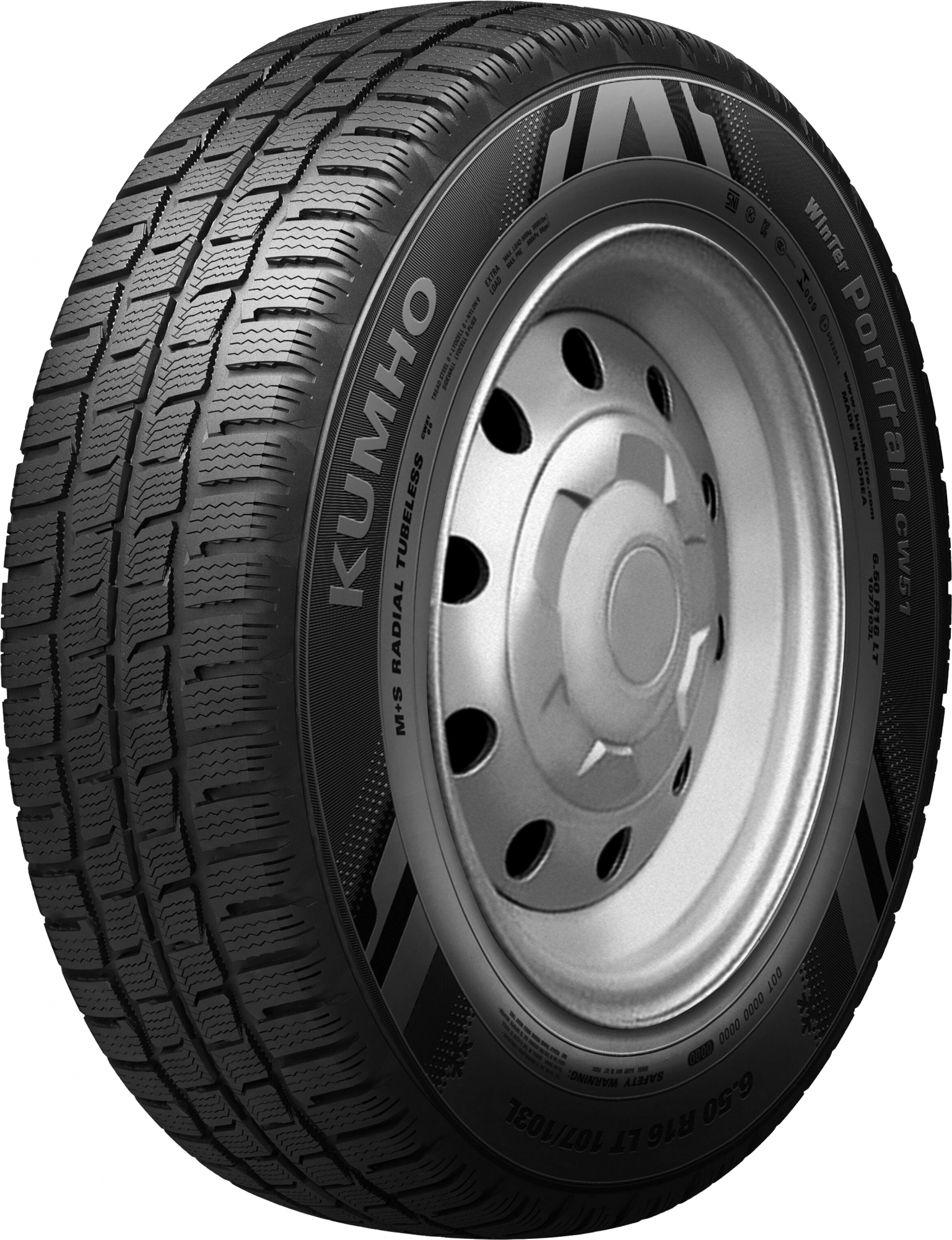 Зимняя легкогрузовая шина Kumho Winter PorTran CW51 215/60R17C 104/102H