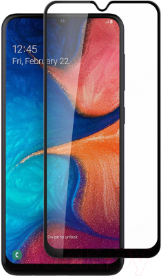 Защитное стекло для телефона Volare Rosso Fullscreen Full Glue для Galaxy A10 2019 (черный)