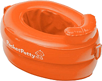 Дорожный горшок Roxy-Kids PocketPotty / PP-3102R (оранжевый) - 