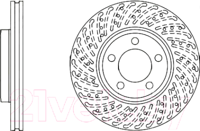 

Тормозной диск Bosch, 0986479A02