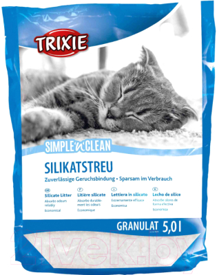 Наполнитель для туалета Trixie Simple'n'Clean / 4026 (5л)