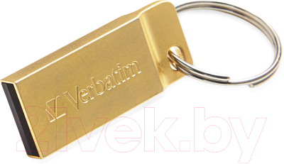 Usb flash накопитель Verbatim Metal Executive 64GB / 99106 (золото)