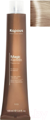 

Крем-краска для волос Kapous, Блонд, Magic Keratin Non Ammonia 003