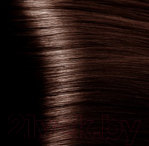 Крем-краска для волос Kapous Magic Keratin Non Ammonia 5.35 (янтарный каштан)