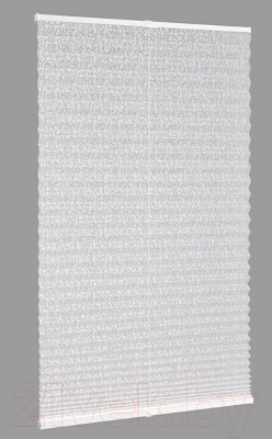 Штора-плиссе Delfa Basic Transparent СПШ-31102 (43x160, белый)
