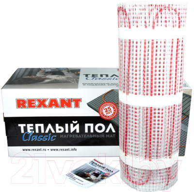 Теплый пол электрический Rexant Classic RNX-10.0-1500 / 51-0519-2