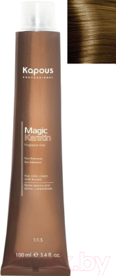 

Крем-краска для волос Kapous, Русый, Magic Keratin Non Ammonia 7.88