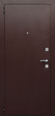 Входная дверь Гарда Dominanta Рустикальный дуб (86x205, левая)