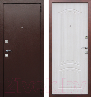 Входная дверь Гарда Dominanta Белый ясень (96x205, правая)