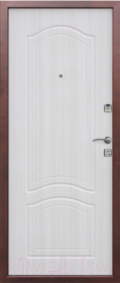 Входная дверь Гарда Dominanta Белый ясень (96x205, правая)