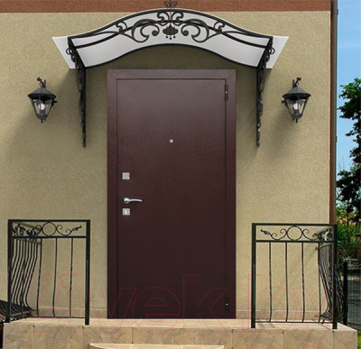 Входная дверь Гарда Dominanta Белый ясень (96x205, левая)
