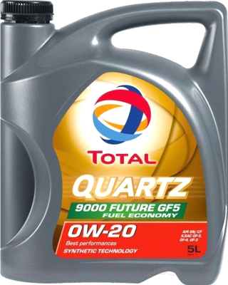 

Моторное масло Total, Quartz 9000 Future GF5 0W20 / 211418 / 216185