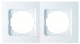 Миниатюра изображения товара Рамка для выключателей и розеток Nilson Touran 24110092