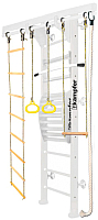 Детский спортивный комплекс Kampfer Wooden Ladder Maxi Wall (3м, жемчужный/белый) - 