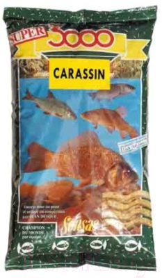 Прикормка рыболовная Sensas 3000 Carassin / 10831