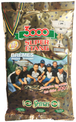 Прикормка рыболовная Sensas 3000 Super Etang Bremes / 10311 (1кг)
