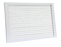 Решетка вентиляционная Viento ПВХ 600x300 (белый) - 