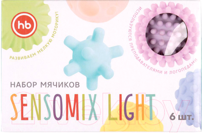 Развивающий игровой набор Happy Baby Sensomix Light / 330088