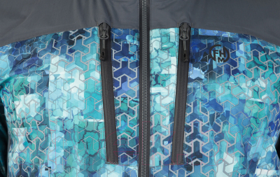 Куртка для охоты и рыбалки FHM Gale / 000002-0018-XL (голубой/серый)