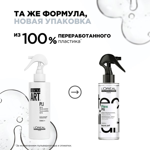 Спрей для укладки волос L'Oreal Professionnel Tecni.Art 19 Pli моделирующий (190мл)