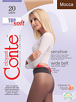 Колготки Conte Elegant Top Soft 20 (р.2, mocca) - 