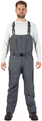 Изображение товара Полукомбинезон для охоты и рыбалки FHM Guard / 000005-0003-XL (серый)