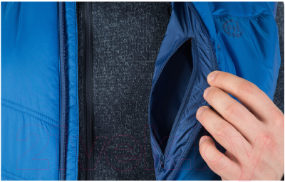 Изображение товара Жилет для охоты и рыбалки FHM Mild / 000008-0008-XS (голубой)