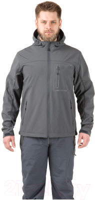 Куртка для охоты и рыбалки FHM Spire / 000009-0003-XS (серый)