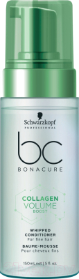 Кондиционер для волос Schwarzkopf Professional BC Bonacure Collagen Volume Boost Whipped Conditioner for Fine (150мл)