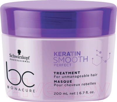 

Маска для волос Schwarzkopf Professional, BC Bonacure Keratin Smooth Perfect Treatment for Unmanageable