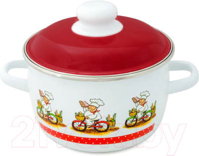 

Кастрюля СтальЭмаль, Поварята / 6RС181М