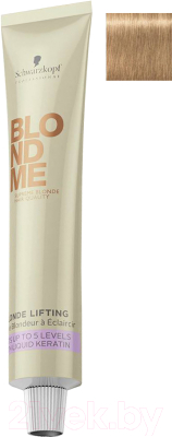 Крем для осветления волос Schwarzkopf Professional BlondMe Blonde Lifting песок (60мл)