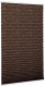 Штора-плиссе Delfa Самоа СПШ-333 (34x160, шоколадный) - 