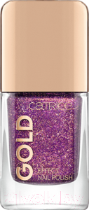 

Лак для ногтей Catrice, Сиреневый, Gold Effect Nail Polish тон 06