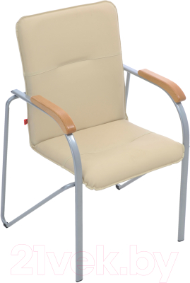 Изображение товара Стул офисный Фабрикант Самба Box 4 (DO №122/кремовый/бук)