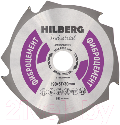 Пильный диск Hilberg HC190