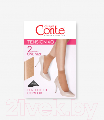 Изображение товара Носки Conte Elegant Tension 40 (р.23-25, natural, 2 пары)