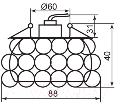 Изображение товара Точечный светильник Feron JD95 / 18936