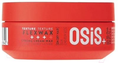 Воск для укладки волос Schwarzkopf Professional Osis+ Flex Wax ультрасильная фиксация (85мл)