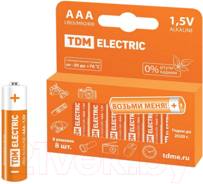 

Батарейка TDM, SQ1702-0004