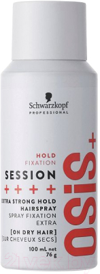 Лак для укладки волос Schwarzkopf Professional Osis+ Session экстрасильной фиксации (100мл)